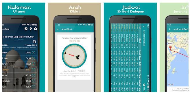Aplikasi Jadwal Sholat dan Adzan