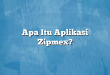 Apa Itu Aplikasi Zipmex?