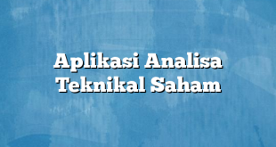 Aplikasi Analisa Teknikal Saham