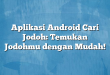 Aplikasi Android Cari Jodoh: Temukan Jodohmu dengan Mudah!