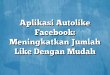 Aplikasi Autolike Facebook: Meningkatkan Jumlah Like Dengan Mudah
