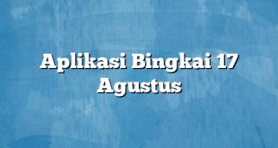 Aplikasi Bingkai 17 Agustus