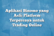 Aplikasi Binomo yang Asli: Platform Terpercaya untuk Trading Online