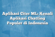 Aplikasi Citer ML: Kenali Aplikasi Chatting Populer di Indonesia