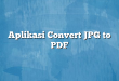 Aplikasi Convert JPG to PDF