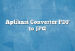 Aplikasi Converter PDF to JPG