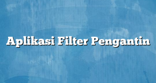 Aplikasi Filter Pengantin