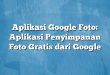 Aplikasi Google Foto: Aplikasi Penyimpanan Foto Gratis dari Google