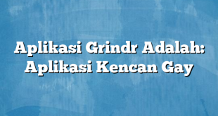 Aplikasi Grindr Adalah: Aplikasi Kencan Gay