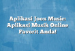 Aplikasi Joox Music: Aplikasi Musik Online Favorit Anda!