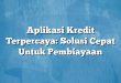 Aplikasi Kredit Terpercaya: Solusi Cepat Untuk Pembiayaan