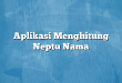 Aplikasi Menghitung Neptu Nama