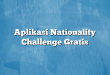 Aplikasi Nationality Challenge Gratis