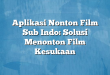 Aplikasi Nonton Film Sub Indo: Solusi Menonton Film Kesukaan