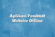 Aplikasi Pembuat Website Offline