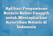 Aplikasi Pengawasan Notaris: Solusi Canggih untuk Meningkatkan Ketertiban Notaris di Indonesia