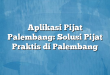 Aplikasi Pijat Palembang: Solusi Pijat Praktis di Palembang