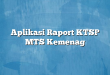Aplikasi Raport KTSP MTS Kemenag