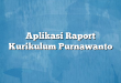 Aplikasi Raport Kurikulum Purnawanto