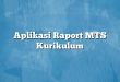 Aplikasi Raport MTS Kurikulum