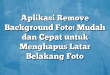 Aplikasi Remove Background Foto: Mudah dan Cepat untuk Menghapus Latar Belakang Foto