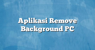 Aplikasi Remove Background PC