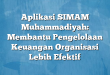 Aplikasi SIMAM Muhammadiyah: Membantu Pengelolaan Keuangan Organisasi Lebih Efektif