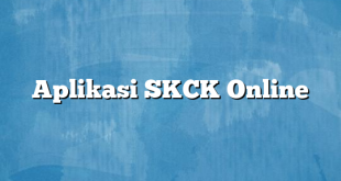 Aplikasi SKCK Online