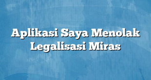 Aplikasi Saya Menolak Legalisasi Miras