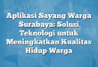 Aplikasi Sayang Warga Surabaya: Solusi Teknologi untuk Meningkatkan Kualitas Hidup Warga