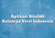 Aplikasi Silsilah Keluarga Versi Indonesia
