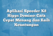Aplikasi Speeder X8 Higgs Domino: Cara Cepat Menang dan Raih Keuntungan