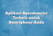 Aplikasi Speedometer Terbaik untuk Smartphone Anda