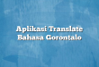 Aplikasi Translate Bahasa Gorontalo