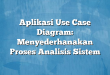 Aplikasi Use Case Diagram: Menyederhanakan Proses Analisis Sistem