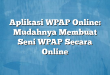 Aplikasi WPAP Online: Mudahnya Membuat Seni WPAP Secara Online