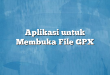 Aplikasi untuk Membuka File GPX