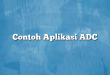 Contoh Aplikasi ADC