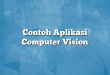 Contoh Aplikasi Computer Vision