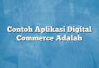 Contoh Aplikasi Digital Commerce Adalah