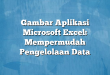 Gambar Aplikasi Microsoft Excel: Mempermudah Pengelolaan Data