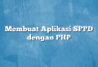 Membuat Aplikasi SPPD dengan PHP