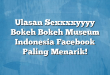 Ulasan Sexxxxyyyy Bokeh Bokeh Museum Indonesia Facebook Paling Menarik!