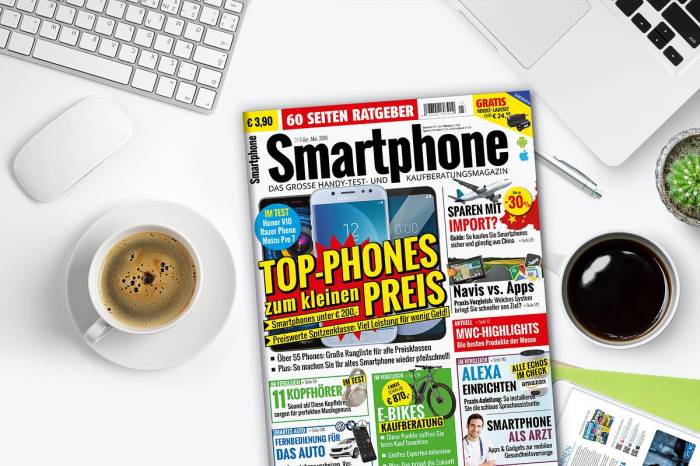 SMARTPHONE Magazin 22 (#3/2018). Unser erstes Highlight jedes Jahr ist ...